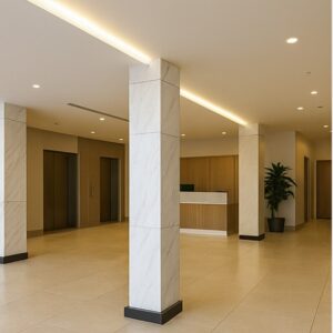 Cột nhựa vuông Nano